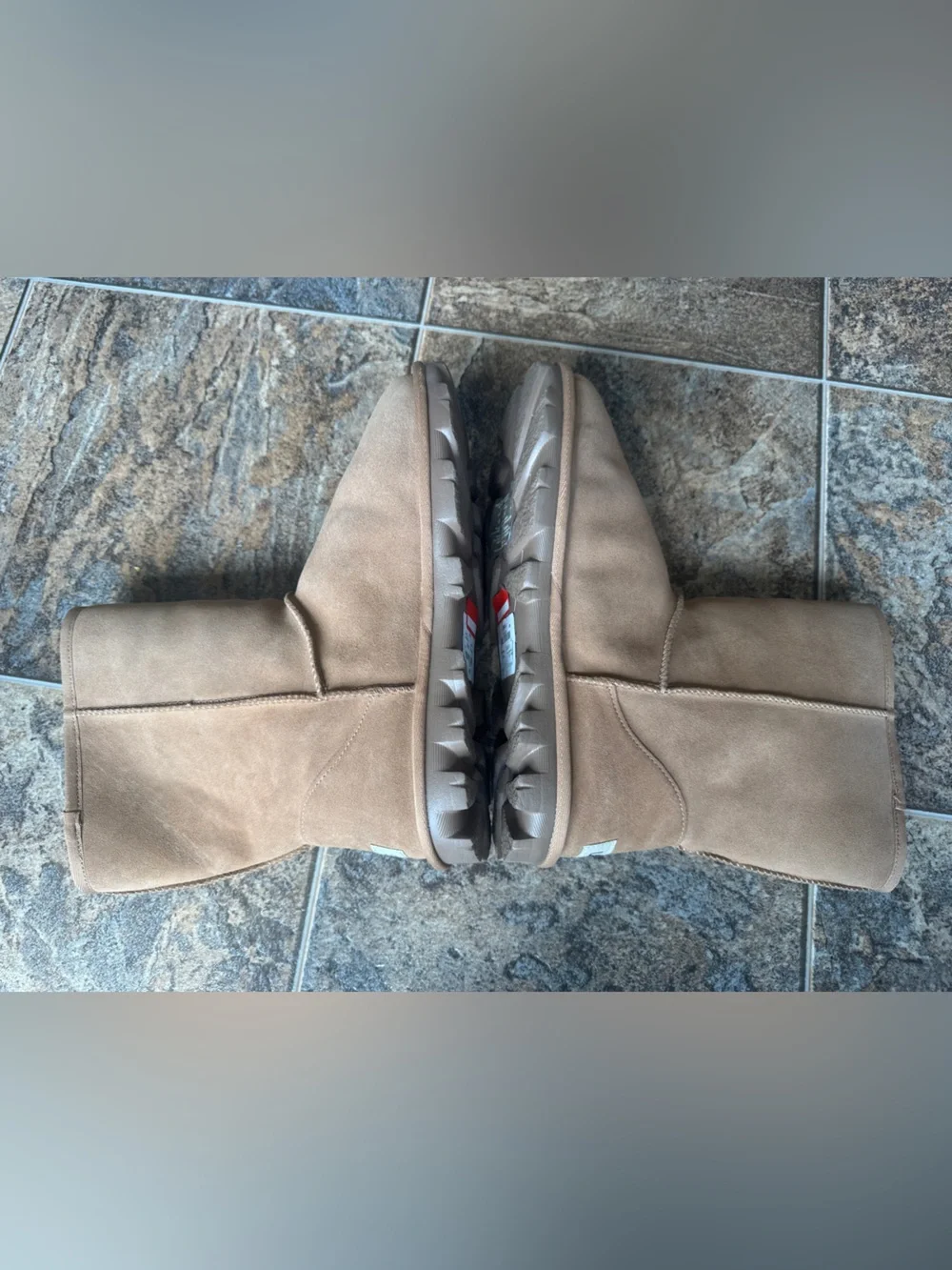 NEW!!! UGG Essential Short Boots- Chestnut tan, Women’s Size 10